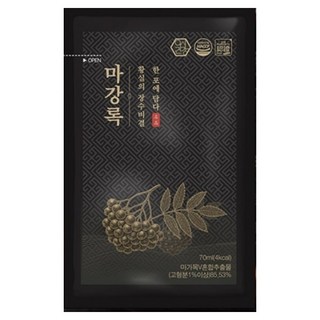 [흡수율 높은] 마강록 마가목 진액 즙 액기스 엑기스, 30개, 70ml