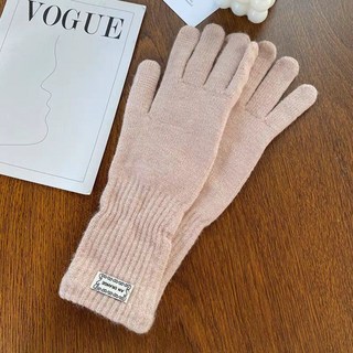 코우즈 롱슬리브 여성 니트 장갑 4컬러