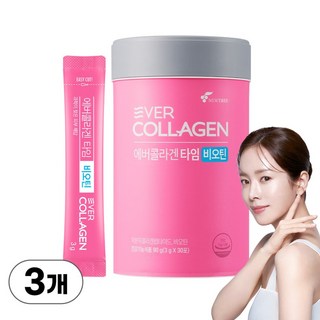 에버콜라겐 타임 비오틴, 90g, 3개