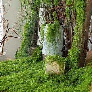 가짜풀 조화 이끼 가짜 인조 조경 플랜테리어, 1개, 연그린500g