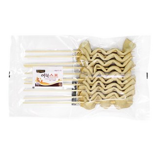 [엄지척농산물] 부산어묵 꼬치어묵 10개입 x4봉(총 40개입) +소스4개, 1박스, 1.28kg