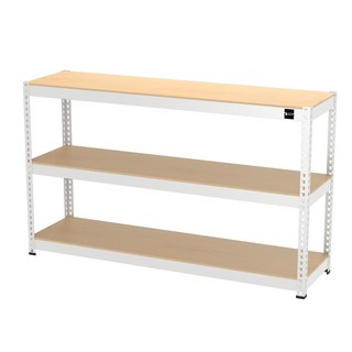 울트라랙 가로 150cm 모음 무볼트앵글 조립식앵글 선반 베란다선반 철제선반, 화이트