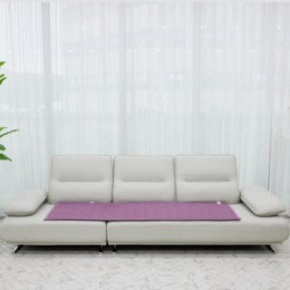 [EMF인증] 전자파없는 탄소 전기방석 온열방석 2인용 3인용 4인용 쇼파 소파 전기매트 전기장판방석, 레트로퍼플, L(55x200cm)