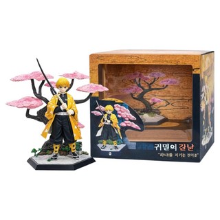 귀멸의 칼날 아가츠마 젠이츠 디오라마 피규어 19cm, 1개