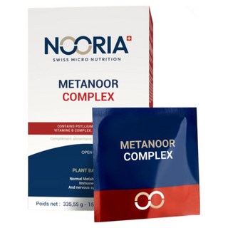 Metanoor Complex 메타누어 컴플렉스, 15개, 2.28g