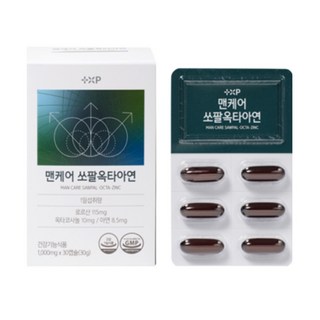 약국 정품 전립선 남성 소변 시원 맨케어 쏘팔메토 옥타코사놀 아연 마카 복분자 아르기닌 지구력 건강 영양제 약 사설계, 15정, 4세트