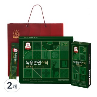 정관장 녹용본원스틱 30p + 쇼핑백, 300g, 2개