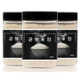 푸드품격 다이어트 체중관리 저칼로리 곤약쌀 곤약밥 곤약미 곤약, 500g, 1통