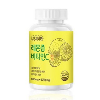 고함량 레몬즙 비타민C 맥스 정 600mg, 60정, 1개