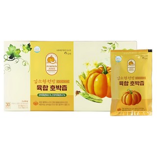 김소형 호박즙 국산 늙은호박즙 무안 맷돌호박 단호박 귤껍질 옥수수수염 진액 엑기스 차 산모 임산부 산후 성형 쌍수 수술후 식약처 해썹 인증, 2개, 2.4L