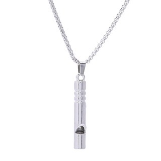 믿음상 호신용 호루라기 목걸이 티타늄 야외 캠핑 밤길 여친 팬던트