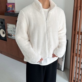 남녀공용 데일리 양털 후리스 집업 가디건 점퍼 커플 자켓 6367