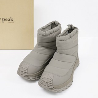 스노우피크 랜더 패딩 부츠 V3 겨울 방한 신발 남성 여성 공용 포그그레이 블랙 다크카키 + happyJ 보증택