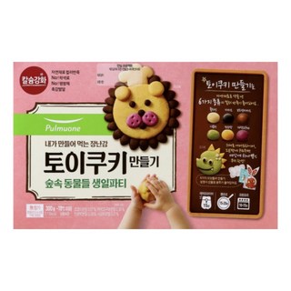 풀무원 [풀무원]토이쿠키만들기 300g (숲속 동물들 생일파티), 1개