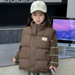 [또또데이] 학생 패딩 조끼 130-170