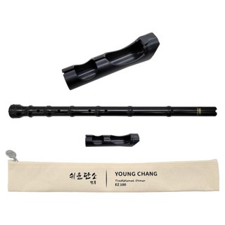 영창 이지단소 EZ-100 불기쉬운 보조기구포함 리코더타입단소 초등학생 교육용, 1개