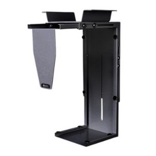 엔산마운트 CB-03 빅타워용 CPU홀더 책상아래설치 데스크탑 받침대, 블랙, 1개