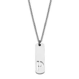 이프로 이니셜 알파벳 팬던트 남여공용 패션목걸이