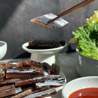 포항 25년 햇 구룡포 과메기 꽁치과메기, 1개, 10미 (실속야채세트)