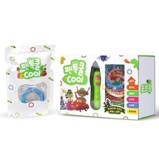 펜톡 펜톡쿨 저온 3D펜 + PCL 필라멘트 5m 12색 세트, 상세페이지 참조