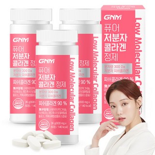 자연의품격 퓨어 먹는 저분자 피쉬 콜라겐 펩타이드, 36g, 3개