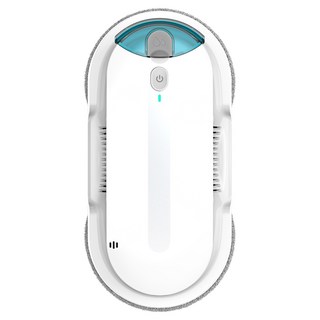 INSE 스마트 창문 로봇청소기 초강력 흡입+리필걸레세트, 화이트, W1