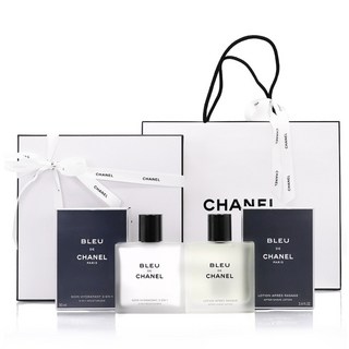 샤넬 블루 드 샤넬 애프터 쉐이브 스킨 100ml 로션 90ml (2종 세트) 백화점 선물포장, 190ml