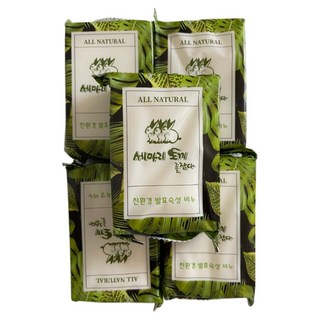 솔내음 푸드 친환경 재활용 폐식용유 빨래비누+ 비누거품망 증정, 200g, 10개