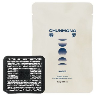 춘몽 도플 차량용 방향제 리필 (조말론 차량용 방향제 호환), 2개, 조말론호환-로즈