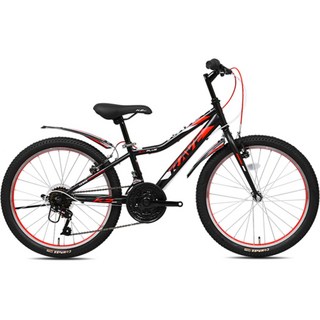 2025 케이투바이크 초등학생 주니어 MTB자전거 레이브GS 22인치 21단 조립구매시 사은품증정, 레이브GS 22인치 블랙+레드, 조립+사은품C, 1개, 매트블랙, 147cm