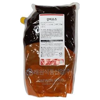 태원식품 단짠 갈비소스 2KG, 1개