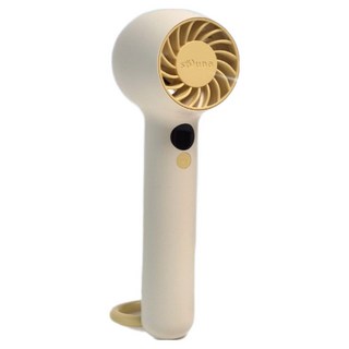 soluna 휴대용 미니 손 선풍기, SLN-HF01, 크림옐로우