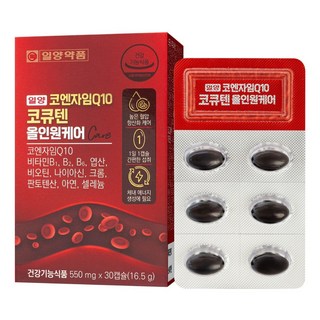일양약품 코엔자임Q10 코큐텐 올인원케어, 1개, 30정