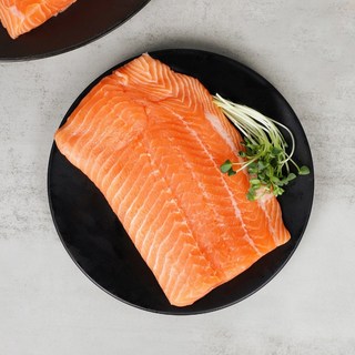 노르웨이 슈페리얼등급 생 연어 필렛 소스포함, 1개, 생연어 필렛 500g