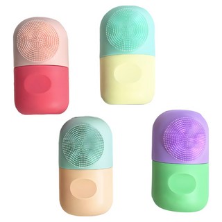 WAP 얼굴 얼음찜질 아이스팩 붓기 제거 열감 냉찜질 몰드 페이셜 마사지, 1개, 지압형 레드핑크