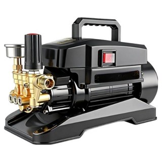 강호전자 300Bar 고압 세척기 16L/min 세차기 독일기술 자동차 세차장 하수구 뚫는 기계 산업용 초고압 가정용 이동식 세차건 세척 휴대용 업소용 분사기 추천 세척기 세척, 300BAR [검정], 10M 방폭 호스