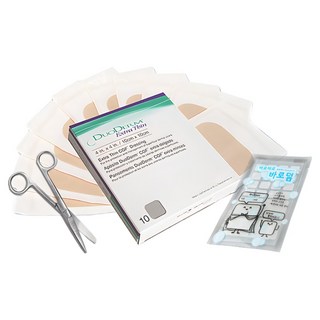 듀오덤 엑스트라씬 10장 + 의료용 전용가위 1개 + 바로덤 1PACK (20매), 1세트