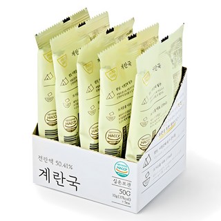 예찬원 계란국, 50g, 6개