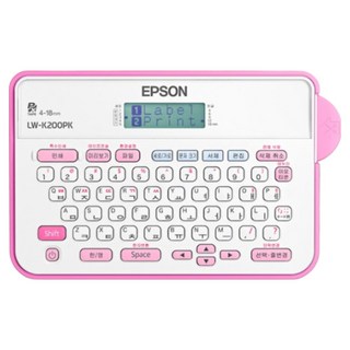 엡손 라벨프린터기 LW-K200BL, 핑크, 1개