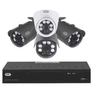 FXT-800만화소 4K mini CCTV 국산 카메라 세트, 10. 4CH 실내1대 실외3대 풀세트, 1개