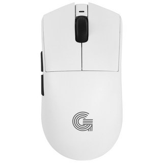 지클릭커 유선 무선 블루투스 8K 초경량 게이밍 마우스, 화이트, OP200