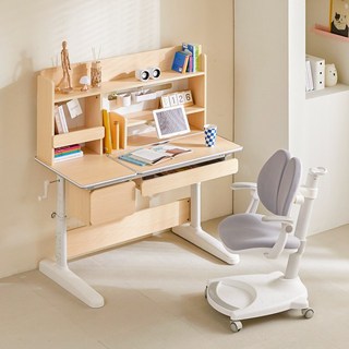 어린이 초등학생 책상 높이각도조절, 내추럴