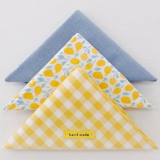 천가게 원단패키지 플라워 꽃무늬 레몬 과일 자투리원단 체크천 5종, 1세트, 오늘은레몬