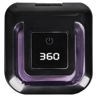 HK.sell 덴클린 틀니 교정기 악세사리 UV 초음파 세척기, 블랙