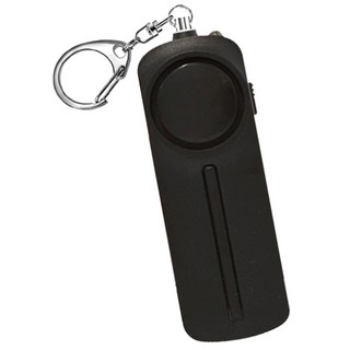 Keebright 책가방 키링 방범부저 호신용 경보기 130dB 초등학생 입학선물, 블랙, 1개