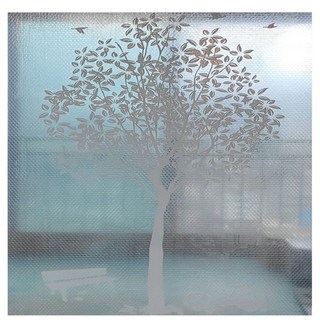 데코마당 나무새 뽁뽁이 단열 에어캡 암막 창문 유리창 햇빛차단, 나무새 뽁뽁이 100cm*220cm, 1개