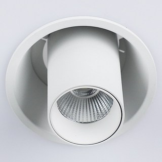 LED 실린더 COB 매입등 원통 스포트 페퍼 3인치 8W COB, LED 페퍼 매입 화이트 8W (주백색), 1개