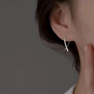 다예코 실버925 X라인 모던 엣지