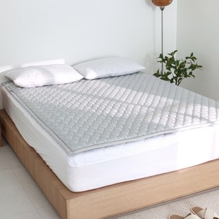 [전자파없는 26년형] 한일의료기 x 오테너 IOT 그래핀 탄소매트 특허받은 20온스 두툼한 카본매트, 03. 퀸 단일난방 150x200, 아이보리