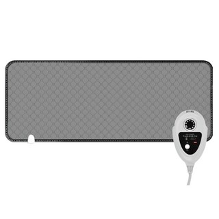 197 극세사 온열 탄소 전기매트 캠핑 매트 전기장판, 그레이_싱글(180cm x 70cm)